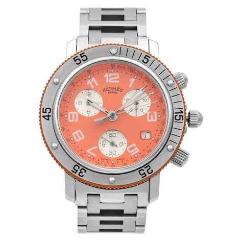 hermes clipper watch orange|Hermes Pre.